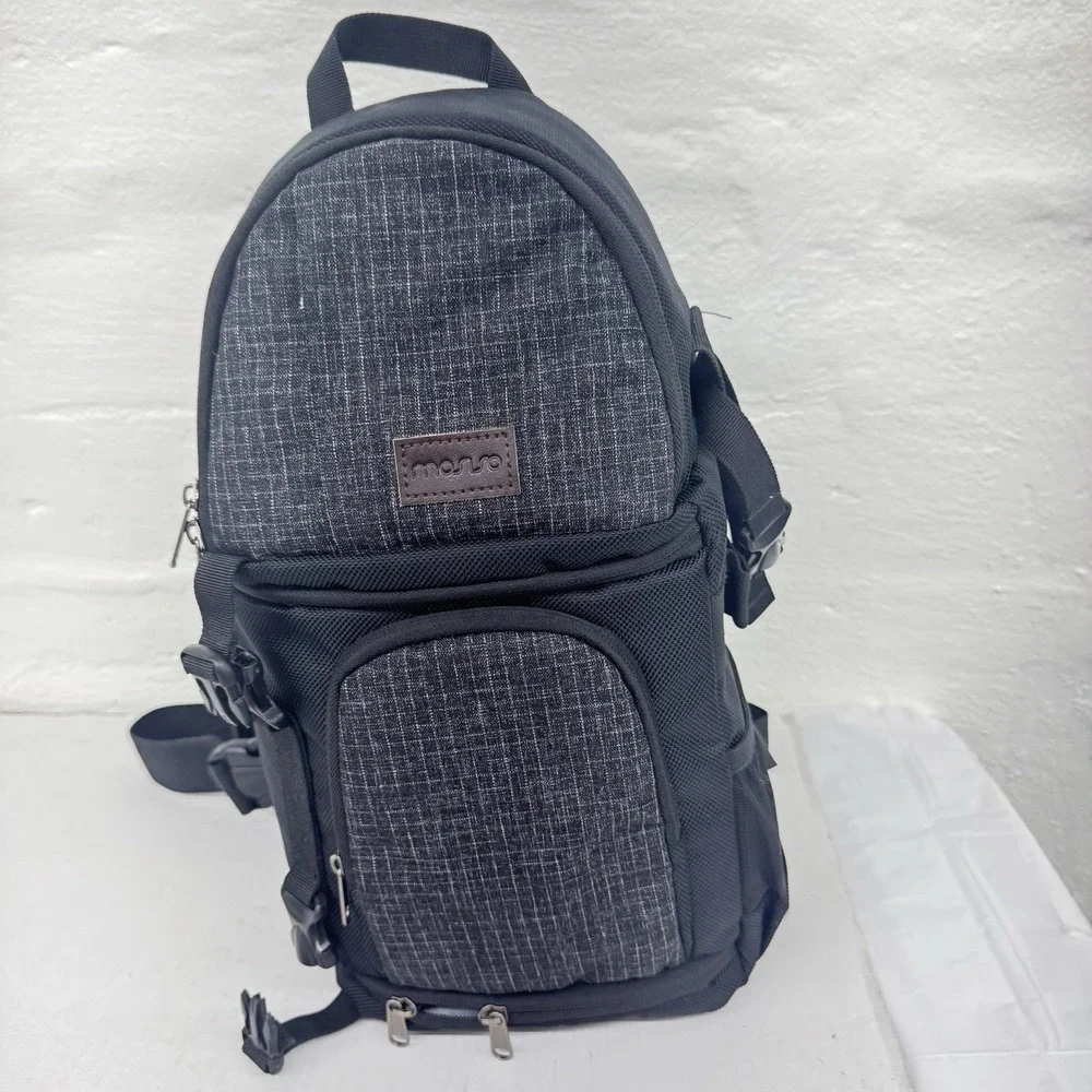 Mosiso Fashion DSLR Camera Sling Bag‎ Case Sling Backpack for Nikon Canon Sony